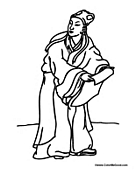 Chinese Man with Map