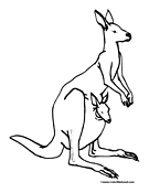 Australia Coloring Page 1
