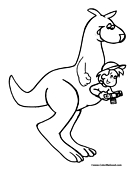 Australia Coloring Page 3