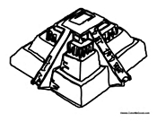 Central America Mayan Temple