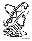 Mexican Boy with Sombrero