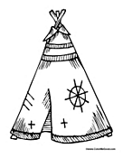 Native American Teepee