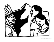Native American Family