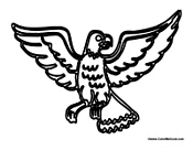 American Eagle Soaring