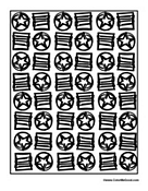 Patriotic Stars and Stripes