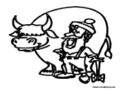 Paul Bunyan and Babe the Ox