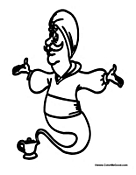 Aladdin and the Genie