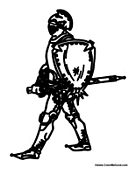 Knight with Sword