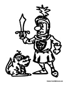 Knight and Dragon