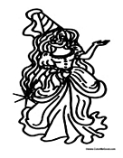 Princess with Fun Hat