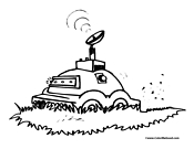 Robot Lawnmower Coloring