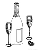 Champagne and Glasses