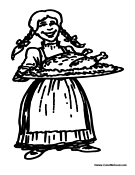 Turkey Dinner on Platter