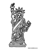 Artsy Statue of Liberty
