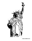 Statue of Liberty with Torch