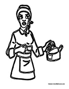 African Slave Working