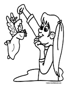Angel Coloring Page 10