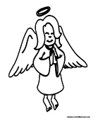 Child Christmas Angel