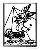 Angel with Baby Jesus