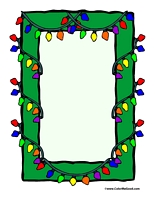 Christmas Lights Paper