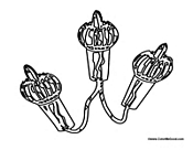 Three Christmas Lights