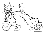 Winter Christmas Tree