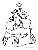 Mom and Day Christmas Tree