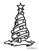 Christmas Tree Outside