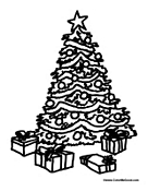 Decorated Christmas Tree