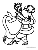 Santa Clause Dancing