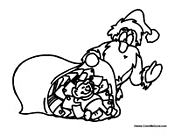 Saint Nicholas with Toys