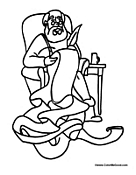 Saint Nick with List