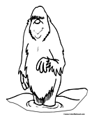 Snowman Coloring Page 22