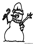 Snowman with Hat