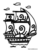 Columbus Sails the Ocean Blue