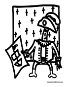 Columbus with Spanish Outfit