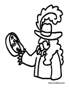 Columbus with Compass