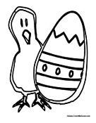 Holiday Chicken with Egg