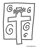 Jesus Cross with Thorns