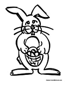 Easter Bunny Smiling