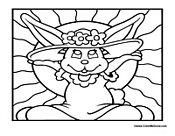 Easter Bunny Girl