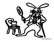 Easter Bunny Man