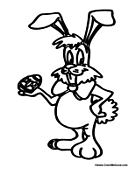 Easter Bunny with Egg