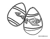 Two Easter Eggs