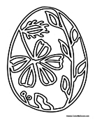 Easter Egg Hunt Coloring