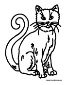 Big Halloween Cat