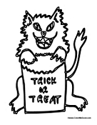 Trick or Treat Cat