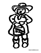 Cowgirl Halloween Outfit