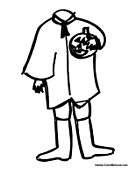 Headless Man Costume