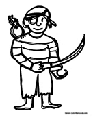 Pirate Halloween Costume